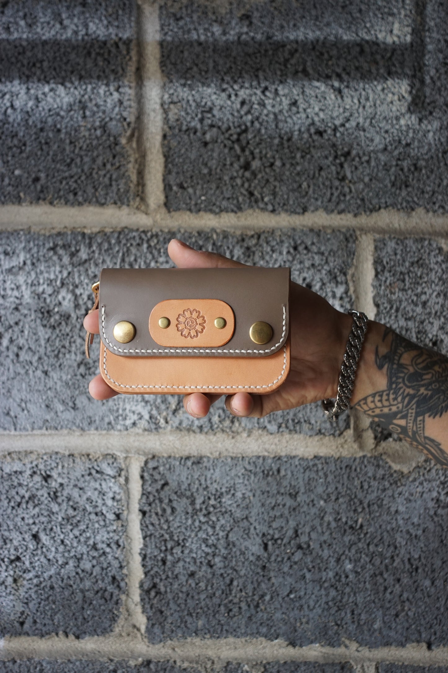 "Y2K" Mini trucker wallet