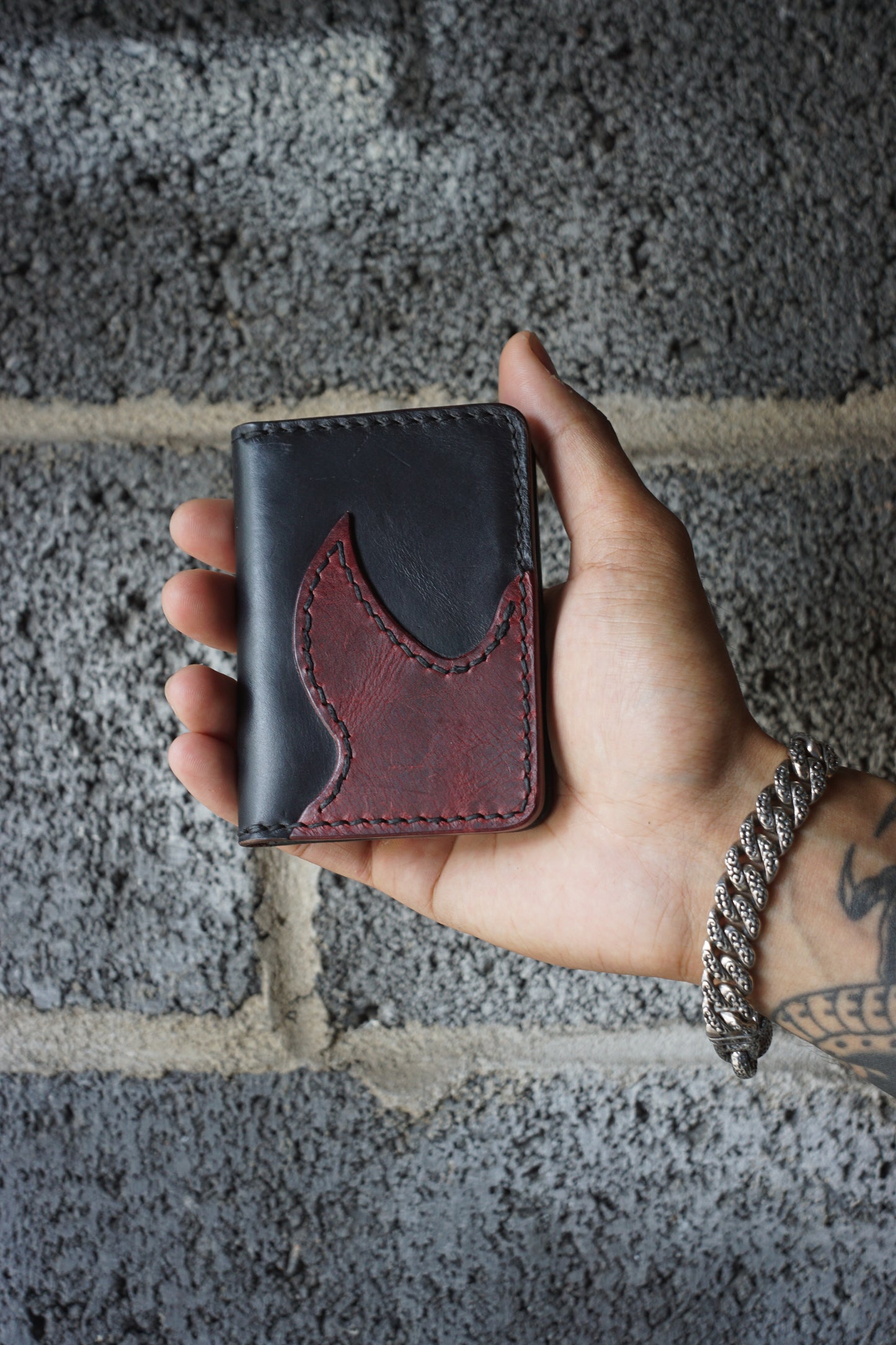 Flame card wallet