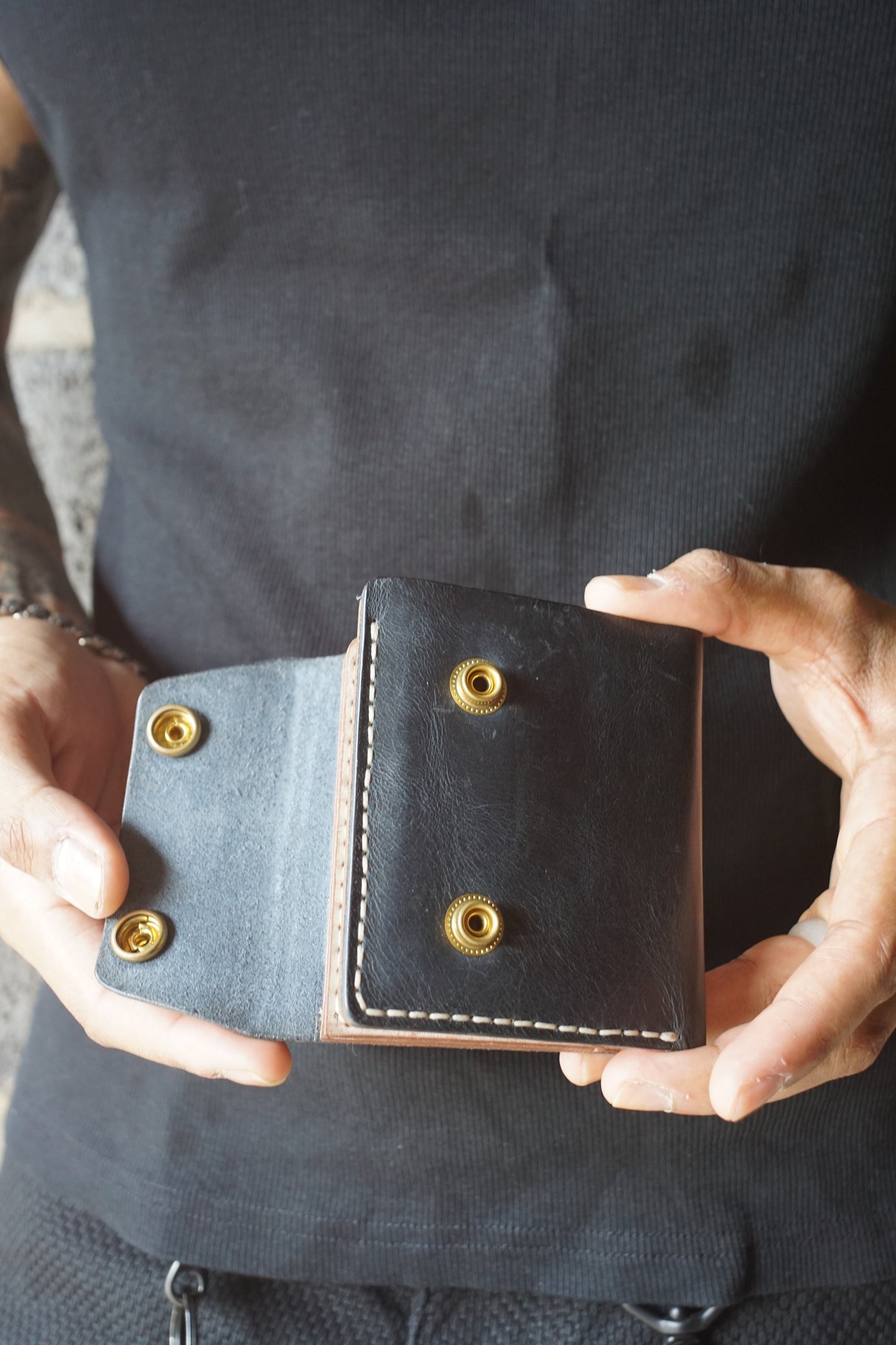 Snap trifold wallet