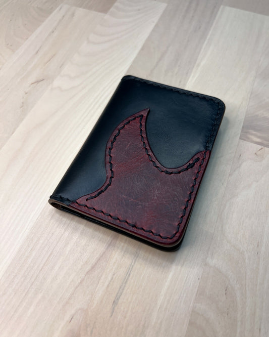 Flame card wallet