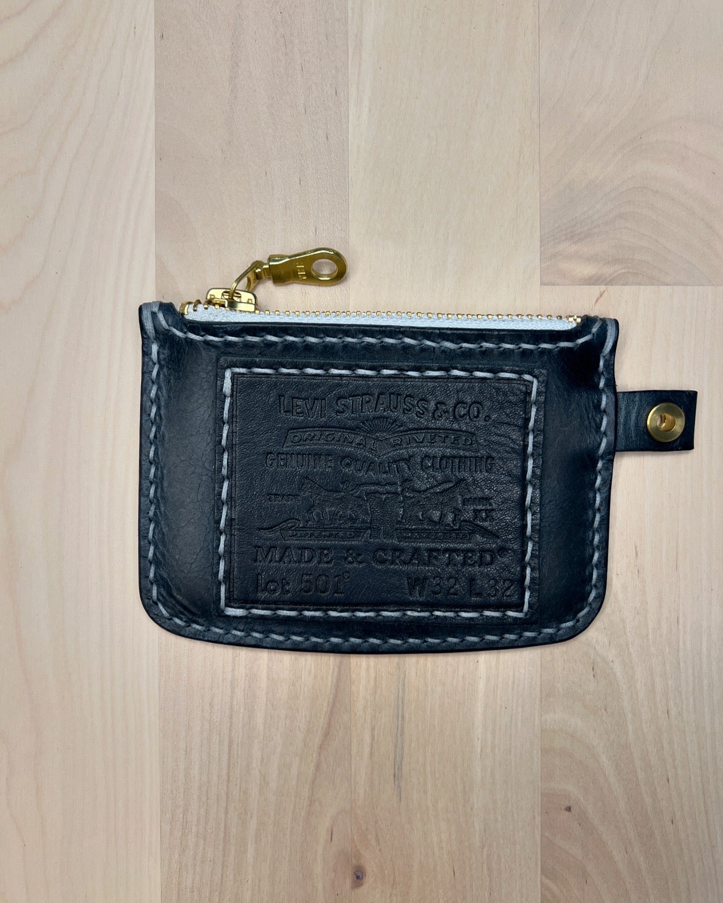 Levi’s patch zip pouch