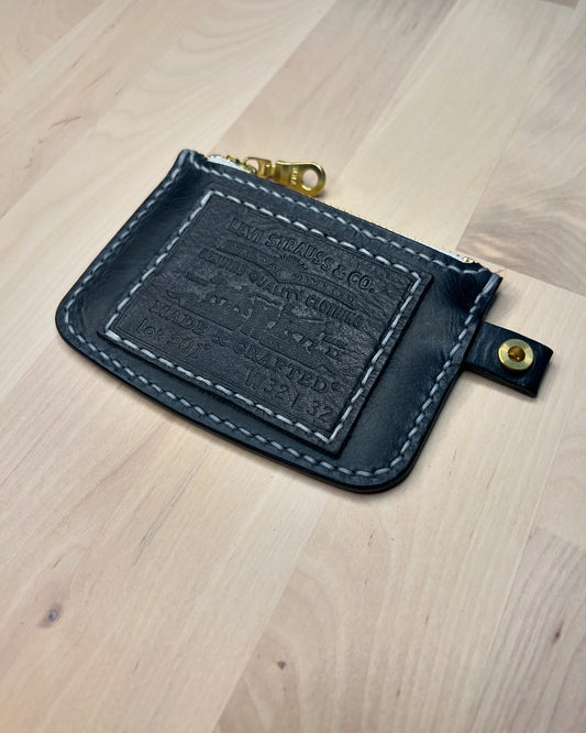 Levi’s patch zip pouch