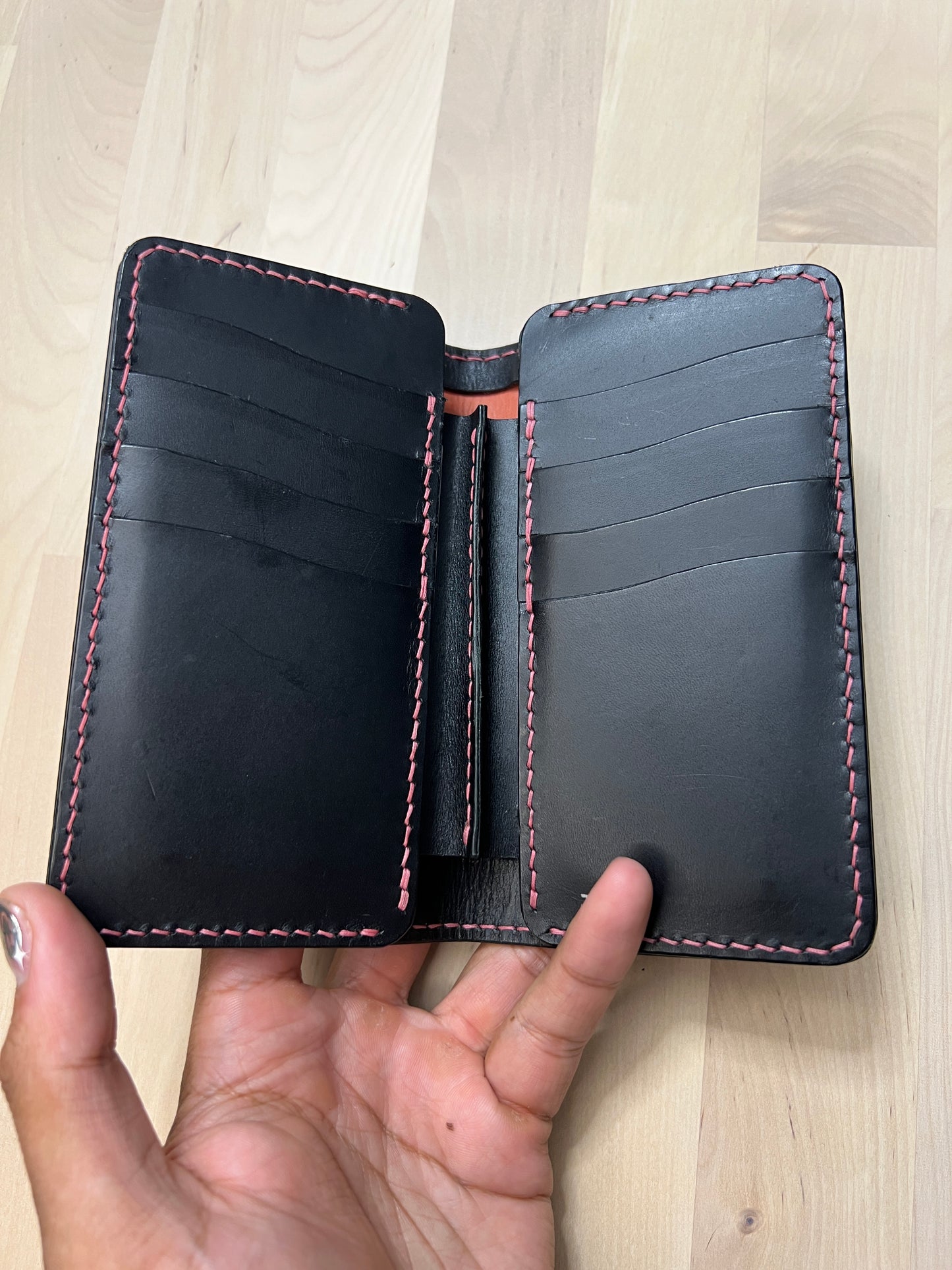 MTO custom Japanese style middle wallet