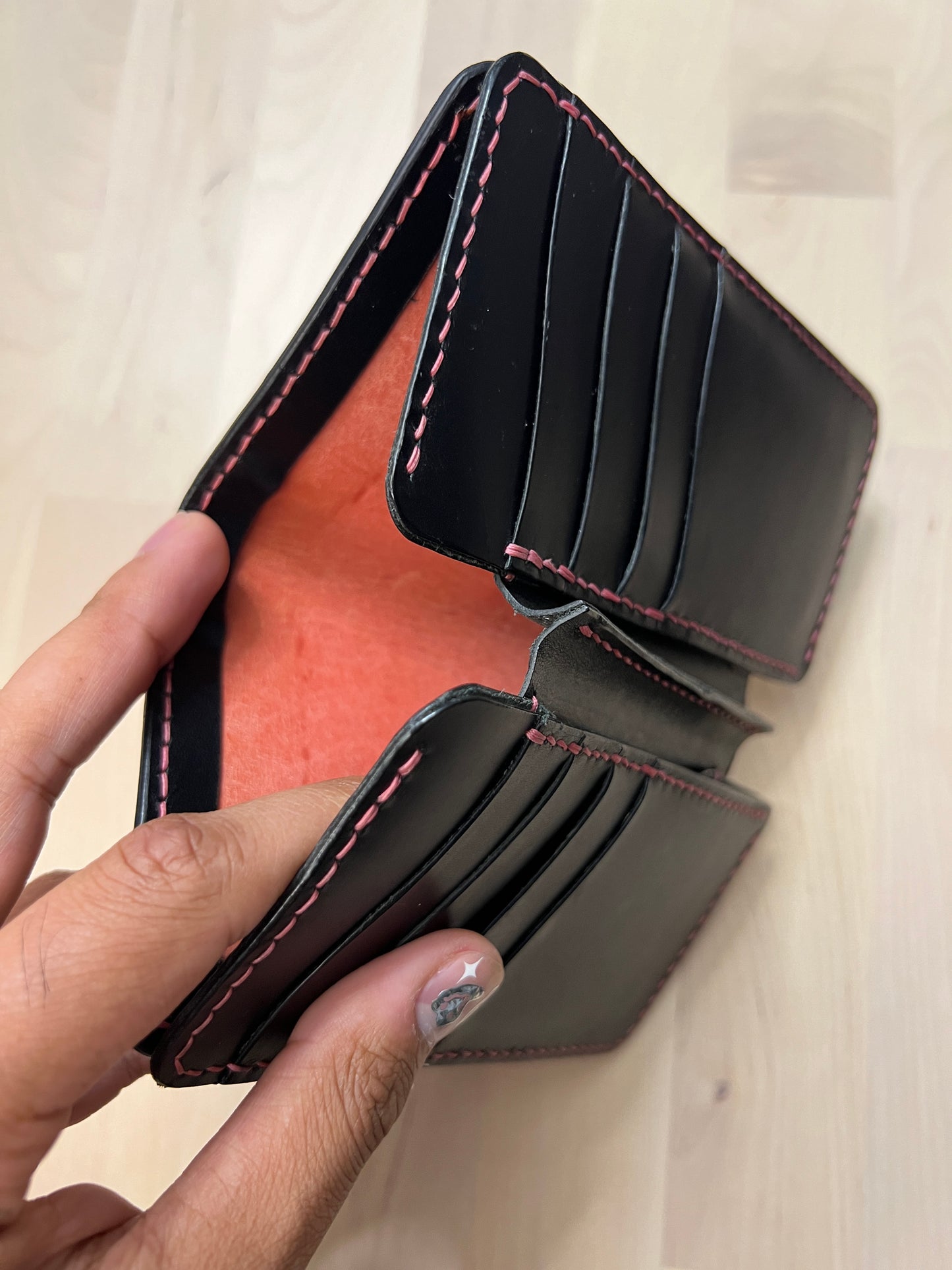 MTO custom Japanese style middle wallet