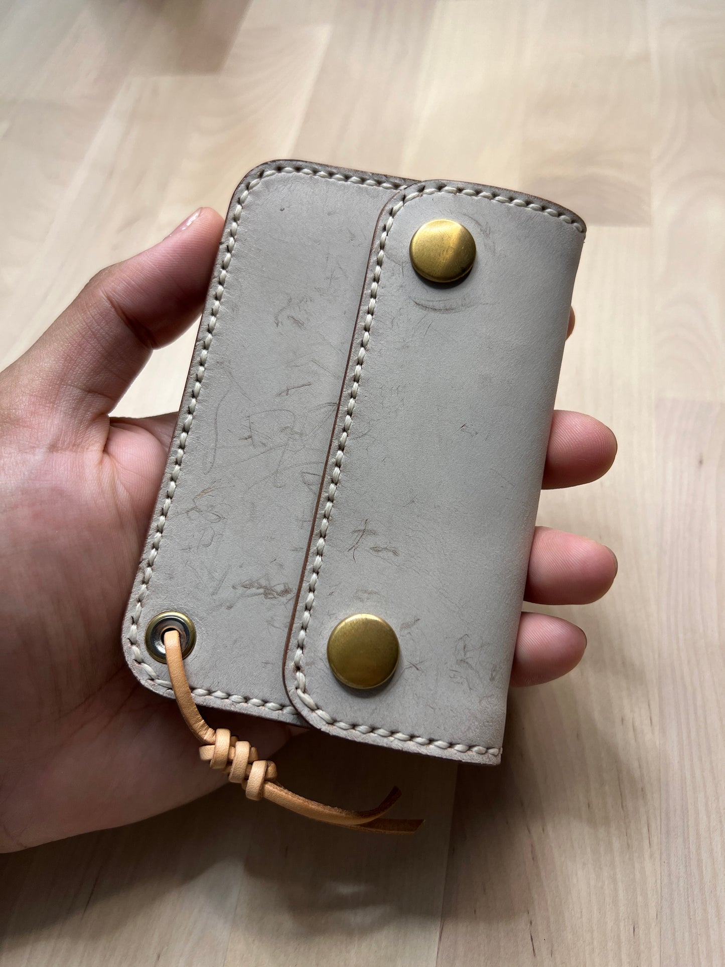 Mini trucker wallet