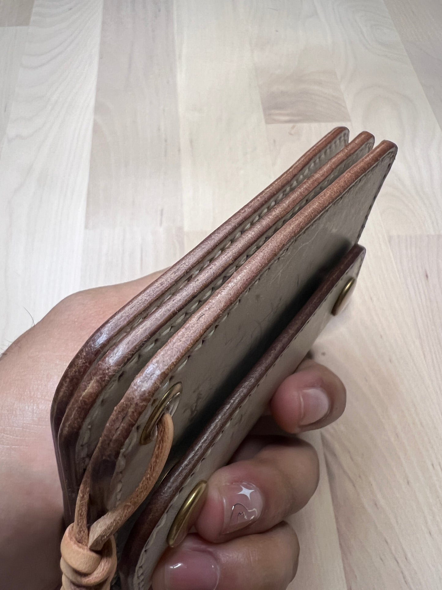 Mini trucker wallet