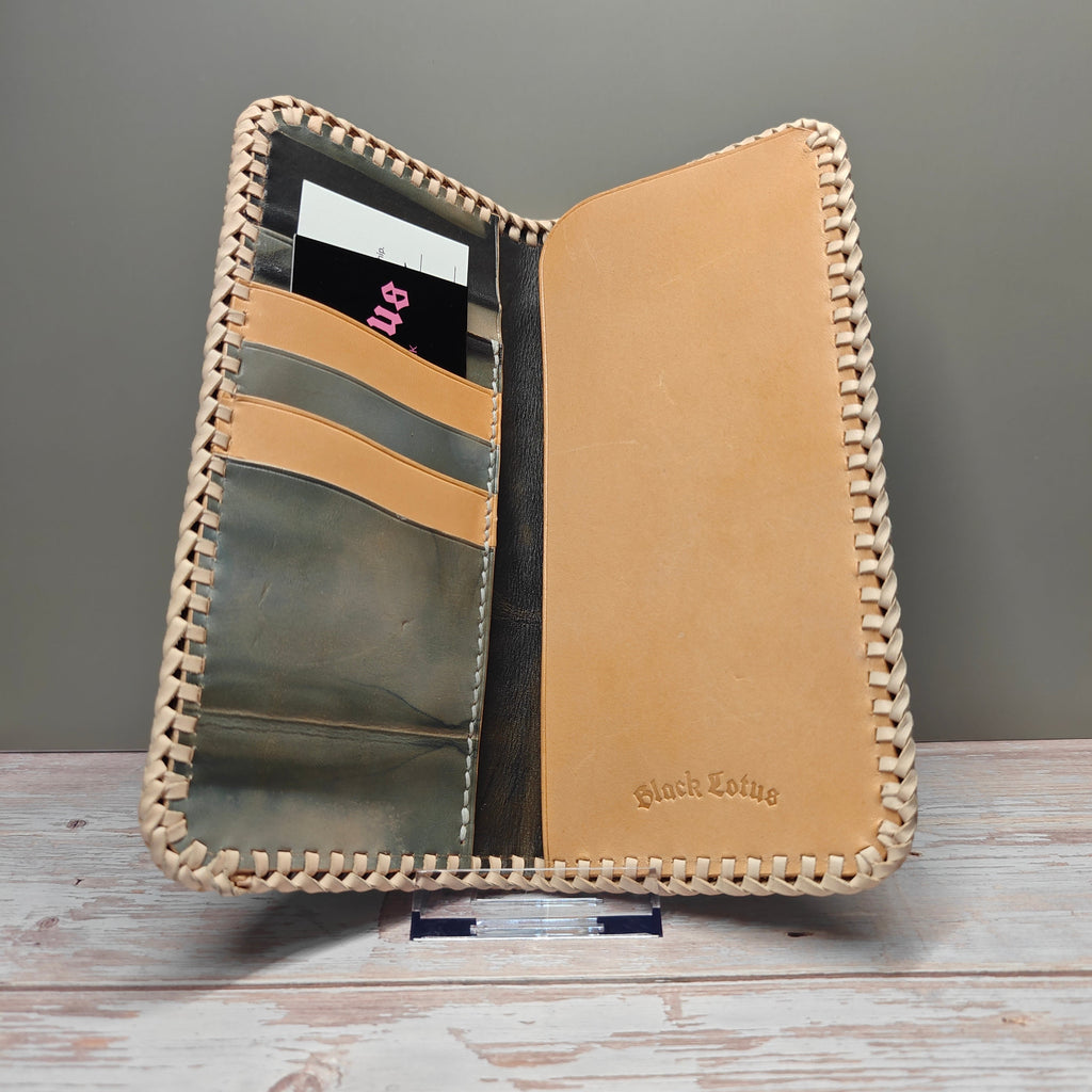 Natural Indigo Roper Wallet 3