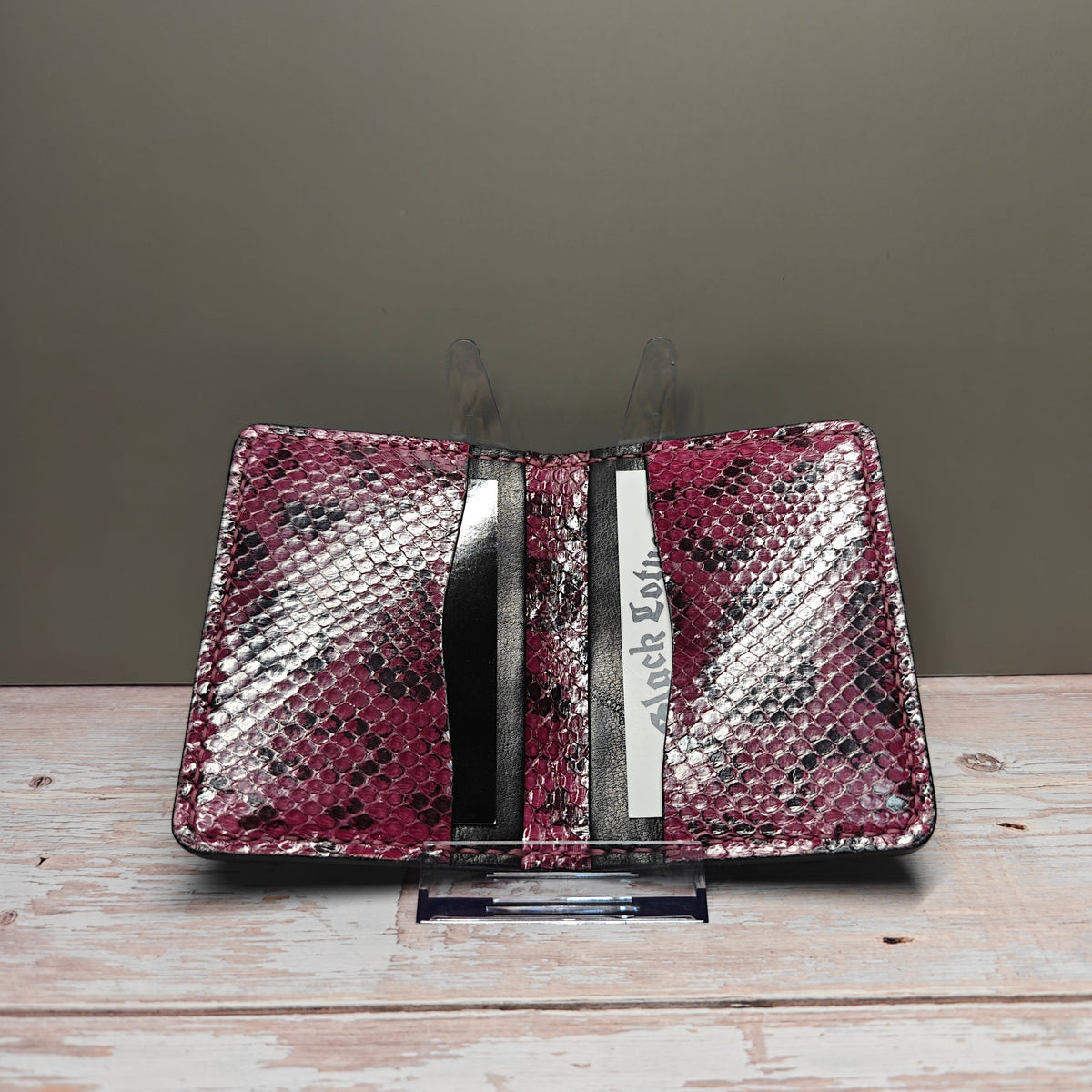 Pink Anaconda Card Wallet 2