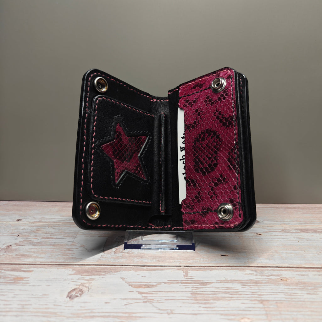 Pink Anaconda Cash Tracker Wallet 3